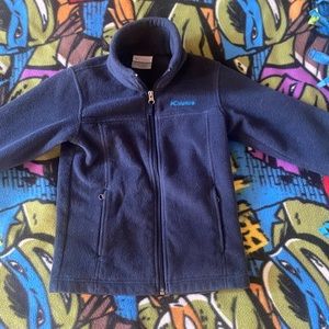 Columbia boys xsmall jacket 6-7 navy blue
